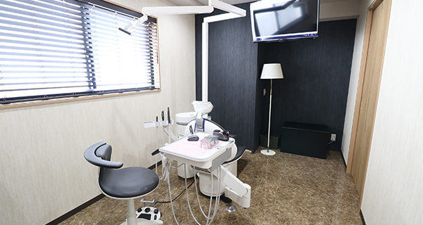 プライバシーに配慮した完全個室診療