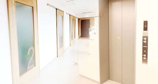 院内は完全バリアフリー